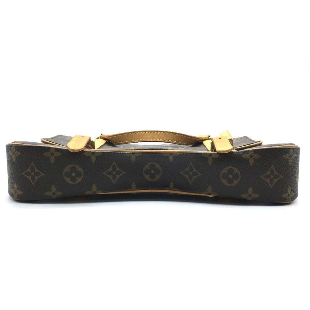 LOUIS VUITTON Authentic Brown Monogram Canvas Backpack - Picture 4 of 13